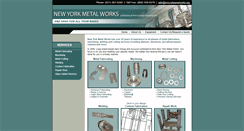 Desktop Screenshot of newyorkmetalworks.net